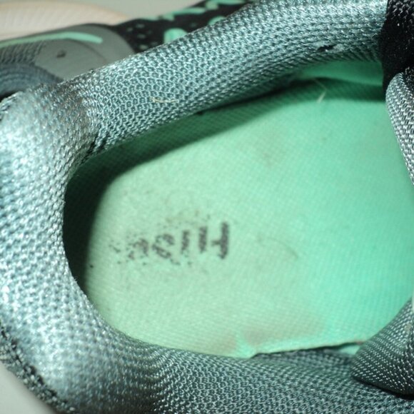 Nike Air Zoom Winflo 3  Running Sneakers Women's 7 #831562-006 Black & Mint - Picture 6 of 7